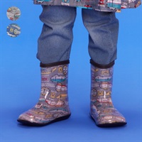 *JR新幹線柄レインシューズ