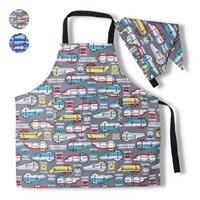 JR新幹線電車柄エプロン