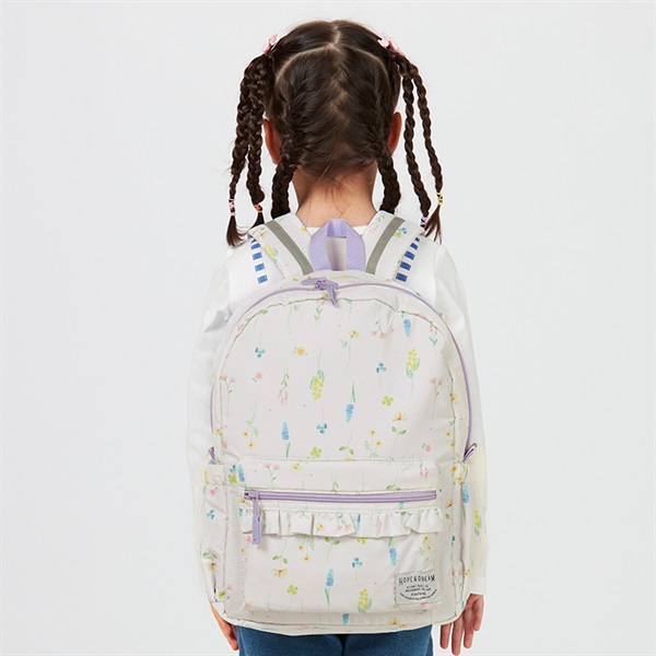 花・うさぎ・恐竜・働く車総柄リュック バッグ｜子供服・ベビー服の