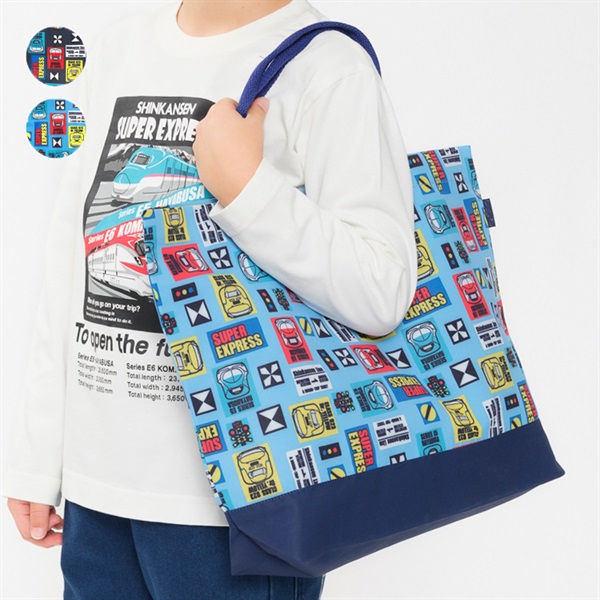 JR新幹線電車柄レッスンバッグ バッグ｜子供服・ベビー服の通販は