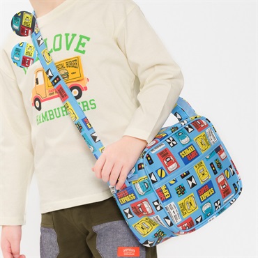 JR新幹線電車総柄通園バック