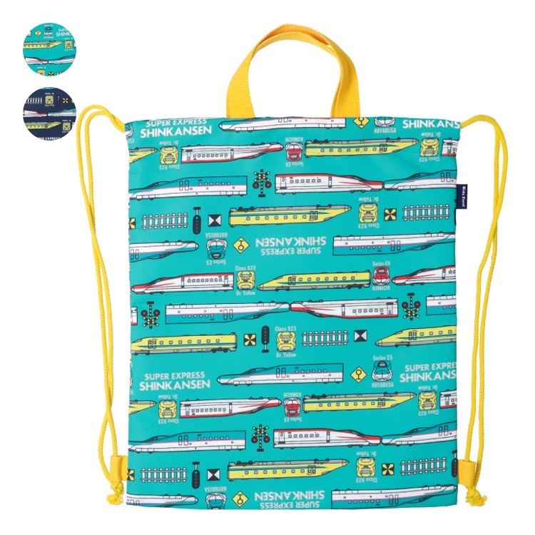 JR新幹線電車柄ナップザック