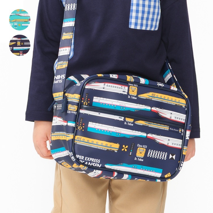 *JR新幹線電車柄通園バッグ