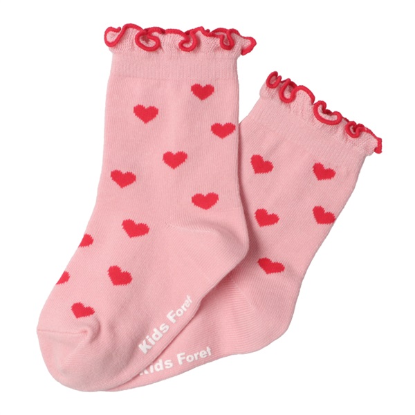 ハート柄クルーソックス・靴下 ソックス｜子供服・ベビー服の通販は