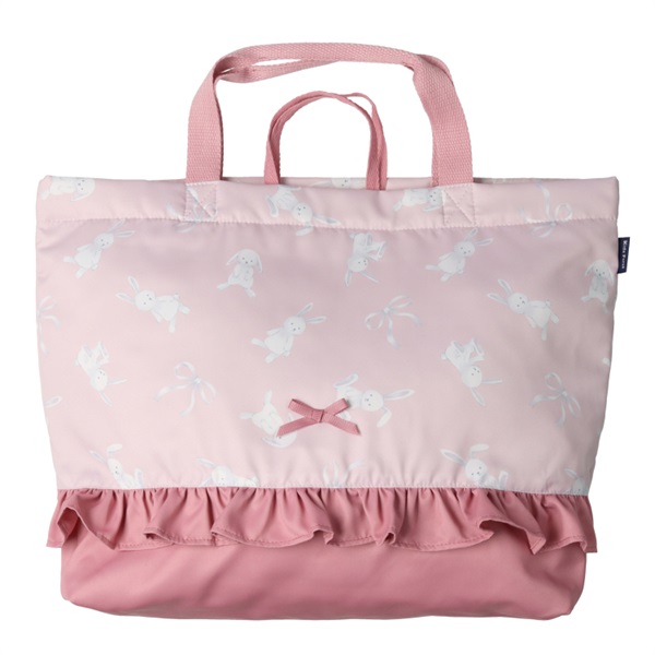 お花・うさぎ総柄レッスンバッグ バッグ｜子供服・ベビー服の通販は