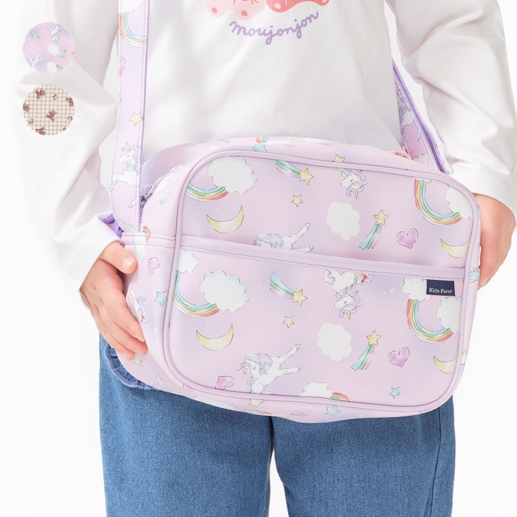 *ユニコーン・くま総柄通園バッグ