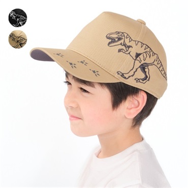恐竜刺繍入りツイルキャップ・帽子 帽子｜子供服・ベビー服の通販は