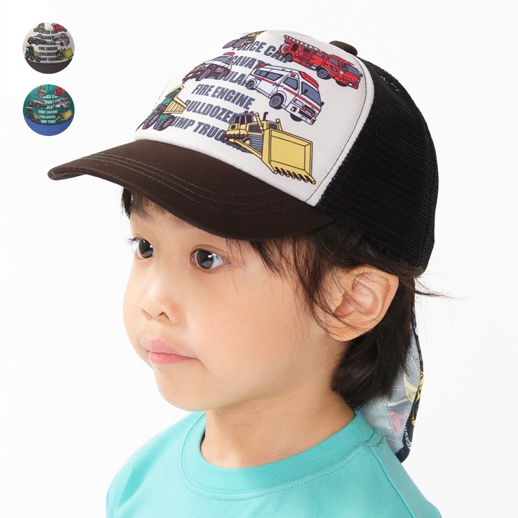 【WEB限定】働く車メッシュキャップ
