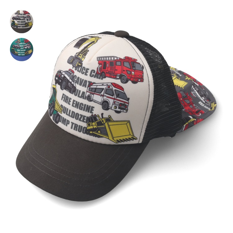 【WEB限定】働く車メッシュキャップ