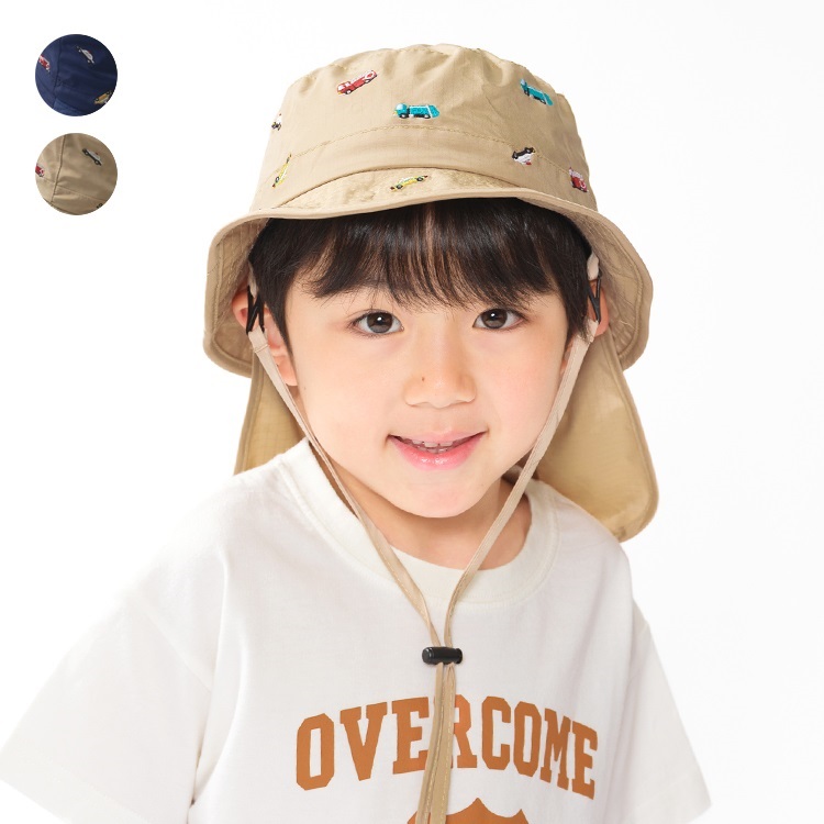 【WEB限定】働く車刺繍撥水ハット