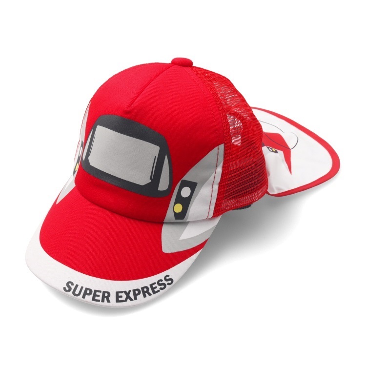 *【WEB限定】JR新幹線電車なりきりキャップ(レッド-54cm)
