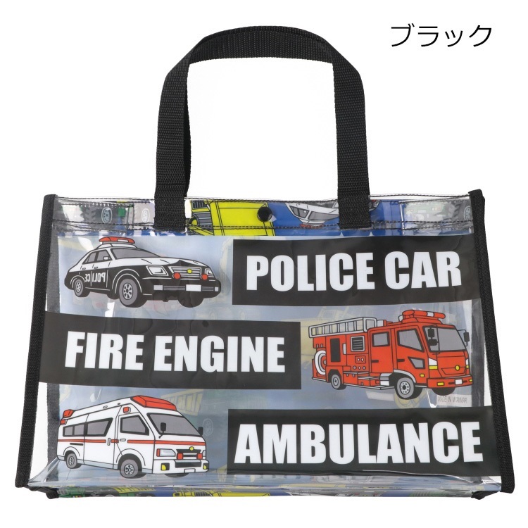 【WEB限定】総柄プールバッグ(ブラック-FREE)