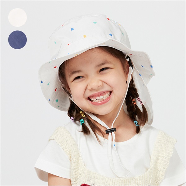 ハート柄撥水ハット・帽子 雑貨｜子供服・ベビー服の通販は