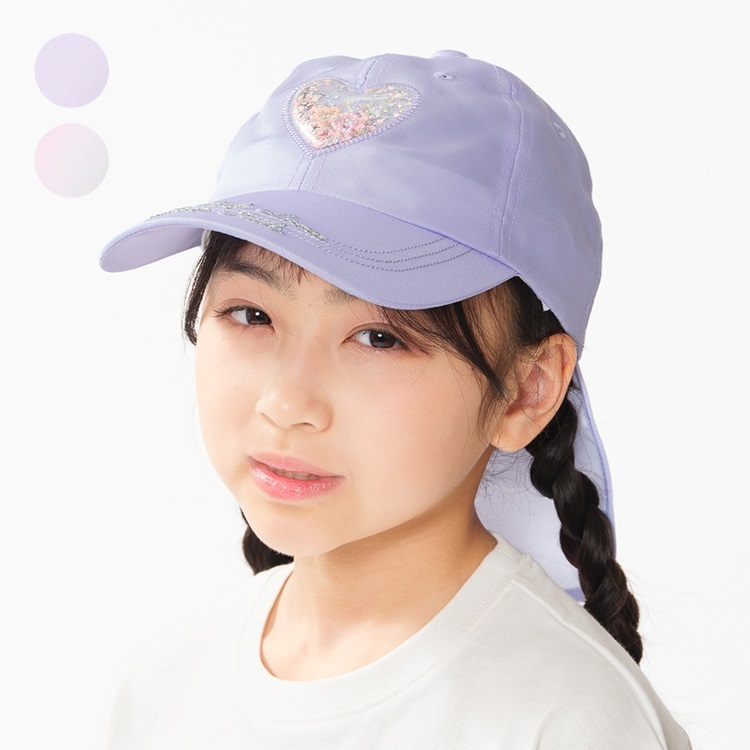 WEB限定】スパンコールハートキャップ 帽子｜子供服・ベビー服の通販は