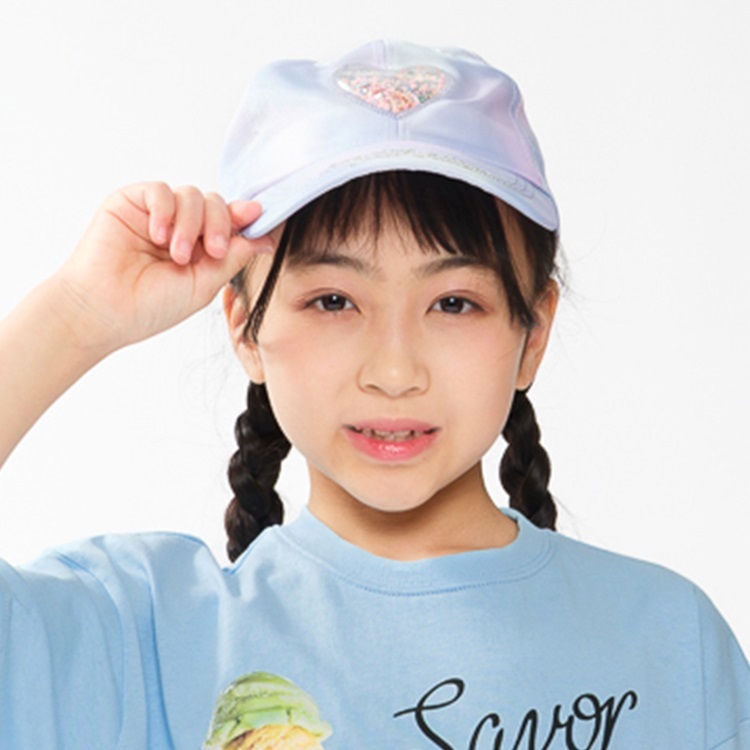 WEB限定】スパンコールハートキャップ 帽子|子供服・ベビー服の通販は WEB限定】スパンコールハートキャップ 帽子|子供服・ベビー服の通販は