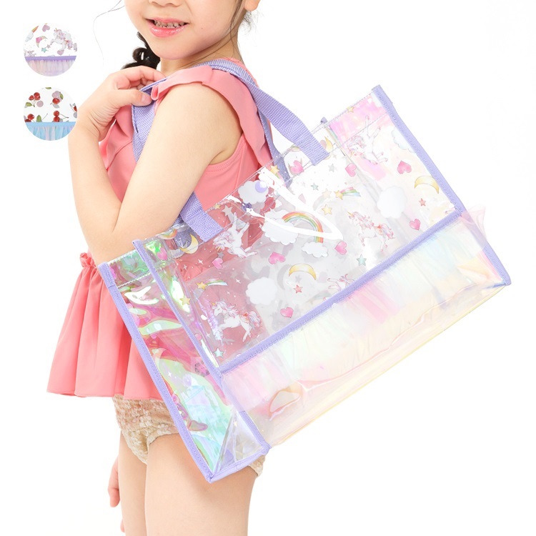 【WEB限定】チュールフリル付プールバッグ