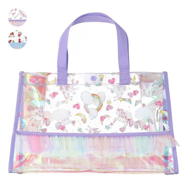 【WEB限定】チュールフリル付プールバッグ