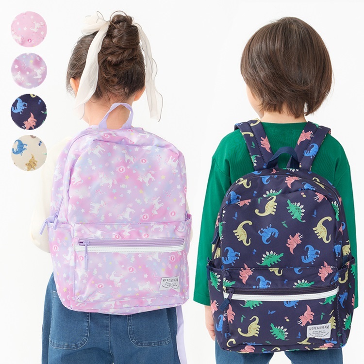 *ユニコーン・恐竜総柄ポリオックスリュック