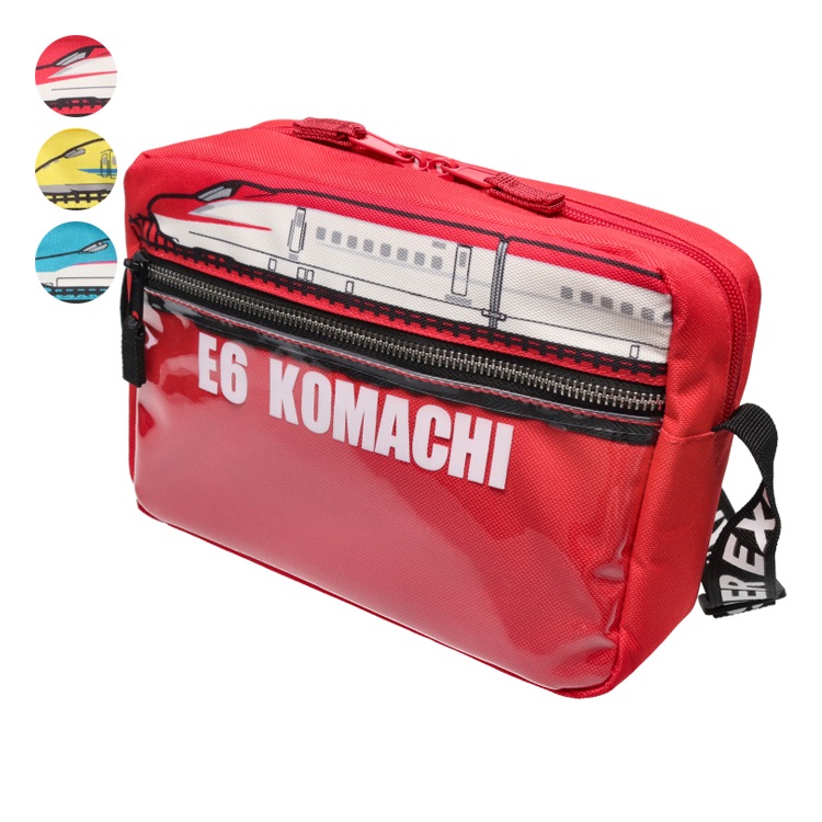 *JR新幹線電車柄推し活ショルダーバッグ
