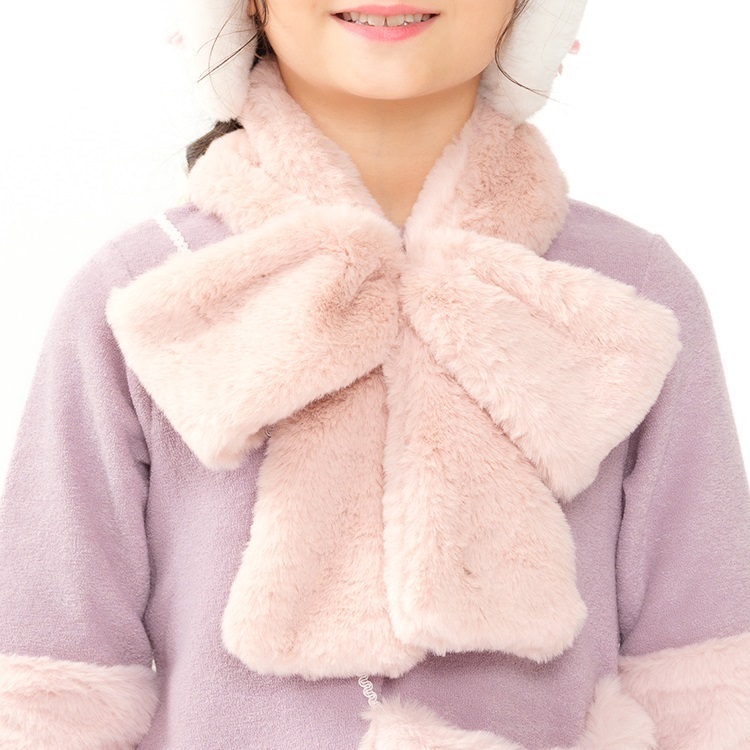 会員ランク別セール対象】ふわふわファーリボンティペット 雑貨｜子供