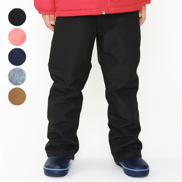 無地オックス裏トリコットスノーパンツ ロングパンツ｜子供服