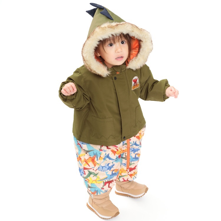5/6T Burton 恐竜柄 スノーボードウェア（子ども用） 恐竜柄切替スノーコンビ スノー｜子供服・ベビー服の通販はこどもの森