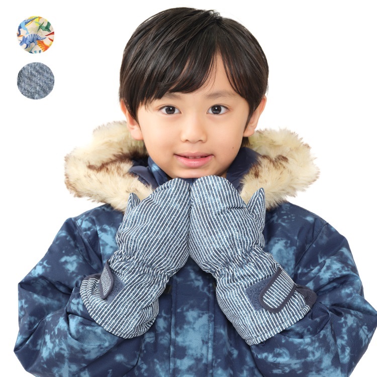 恐竜・ヒッコリー柄スノーグローブ