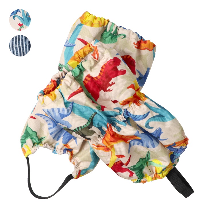 恐竜・ヒッコリー柄キャハン・雪よけ足カバー