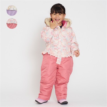 小花柄スノーコンビ スノー｜子供服・ベビー服の通販はこどもの森