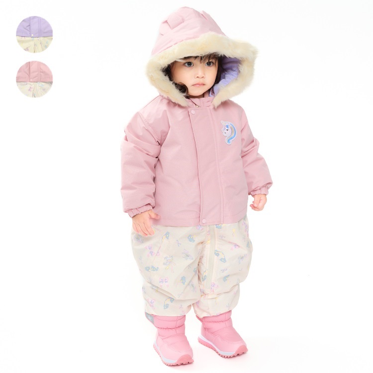 ユニコーン柄切替スノーコンビ