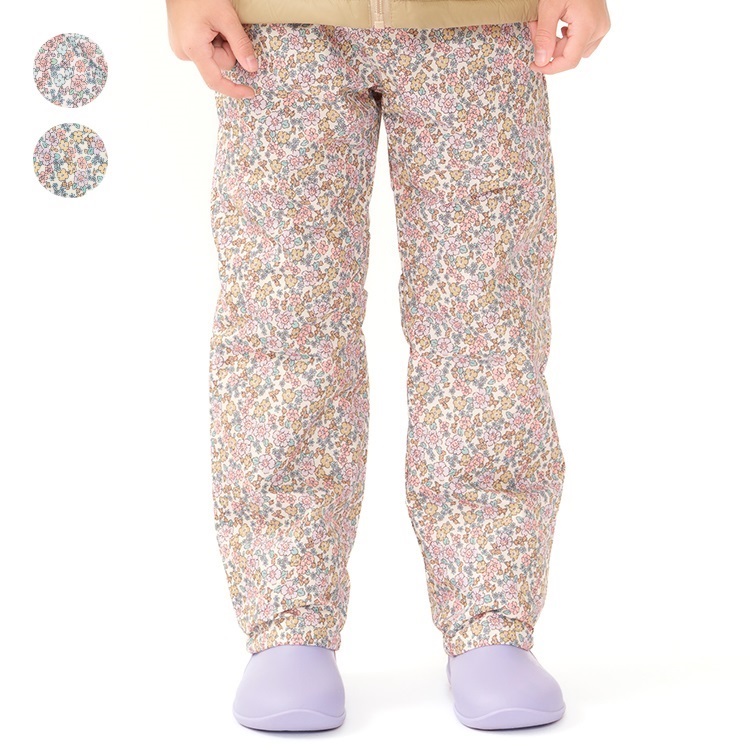 小花柄スノーパンツ