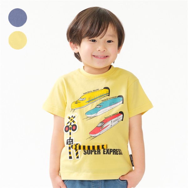 JR新幹線電車仕掛け半袖Tシャツ 半袖Tシャツ｜子供服・ベビー服の通販