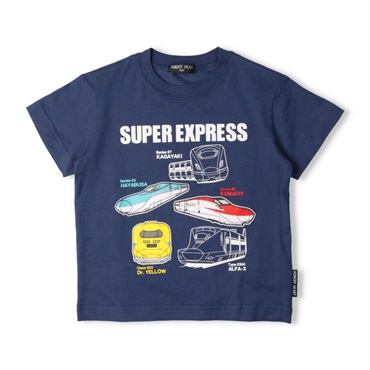JR新幹線電車蓄光プリント半袖Tシャツ 半袖Tシャツ｜子供服・ベビー服