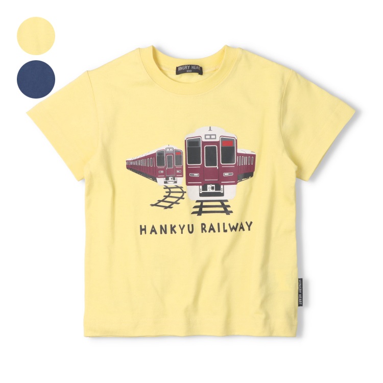 阪急電車プリント半袖Tシャツ