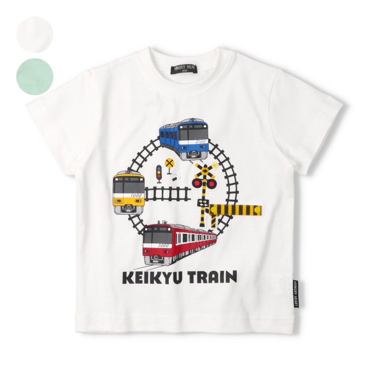 京急電車踏切仕掛け半袖Ｔシャツ