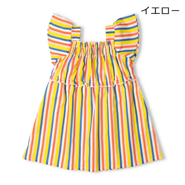 ストライプ柄ワンピース ワンピース|子供服・ベビー服の通販はこども ストライプ柄ワンピース ワンピース|子供服・ベビー服の通販はこども