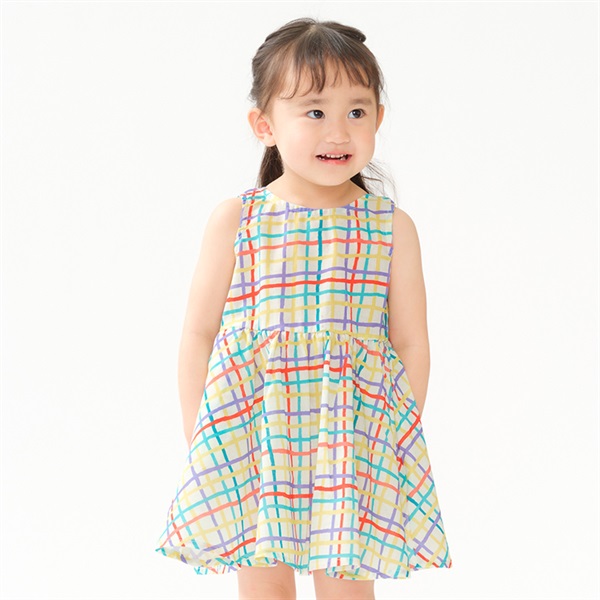 【美品】Bonpoint チェック柄　ノースリーブワンピース12歳　150㎝ 美品】Bonpoint チェック柄 ノースリーブワンピース12歳 150