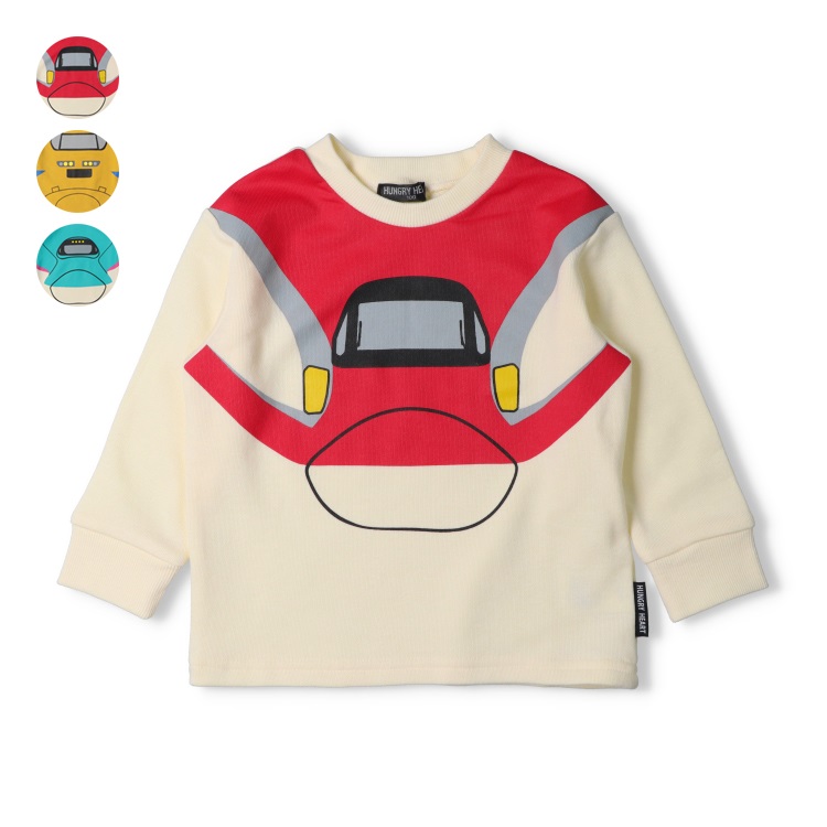 *JR新幹線電車なりきり裏毛トレーナー