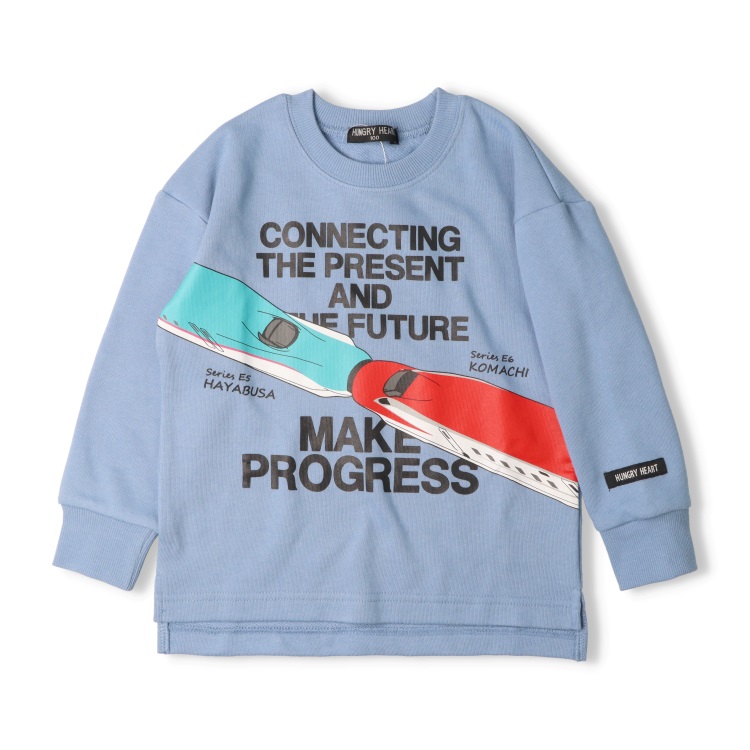 J Train Merch JR Shinkansen Train Connection Print Fleece Sweatshirt | Children's and ...