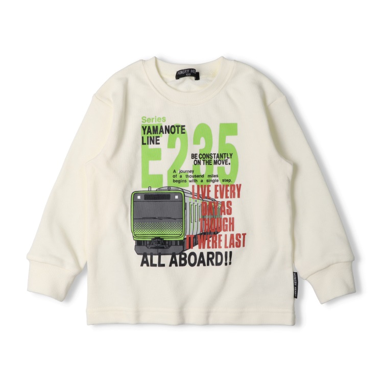JR在来線電車山手線プリント裏毛トレーナー トレーナー｜子供服