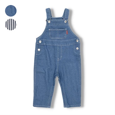 デニム・ツイルサロペット・オーバーオール ロングパンツ｜子供服