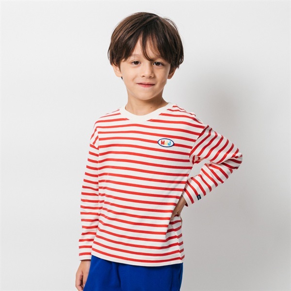ボーダー長袖Tシャツ 長袖Tシャツ｜子供服・ベビー服の通販はこどもの