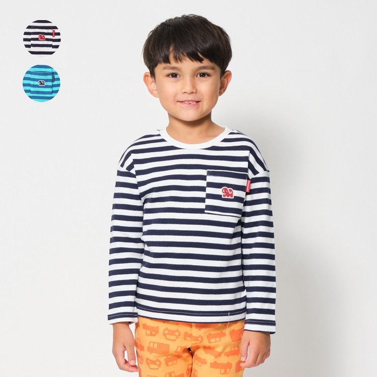 *ボーダー長袖Tシャツ