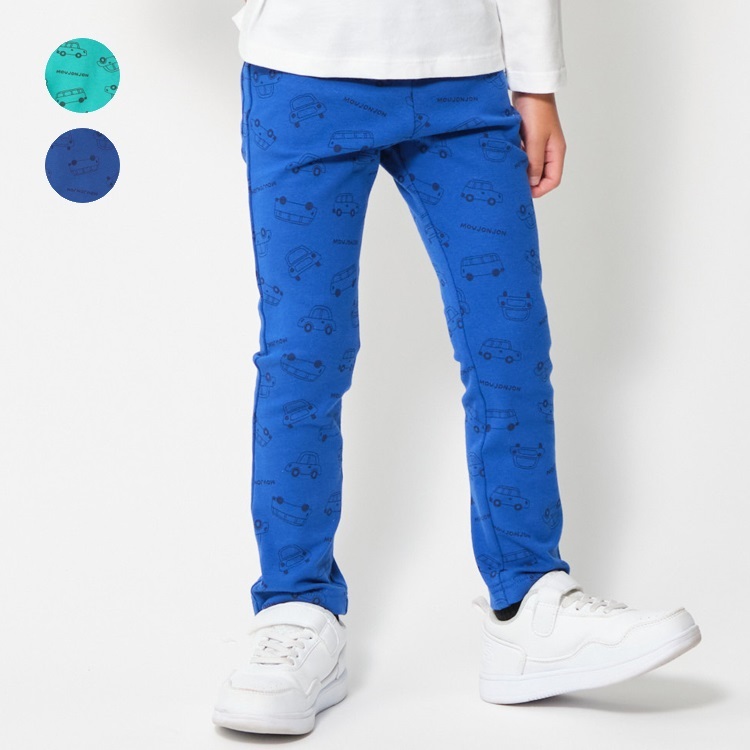 車柄フライスロングパンツ