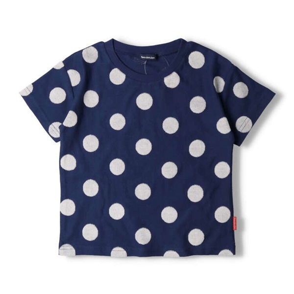 水玉ジャガード半袖Tシャツ 半袖Tシャツ｜子供服・ベビー服の通販は