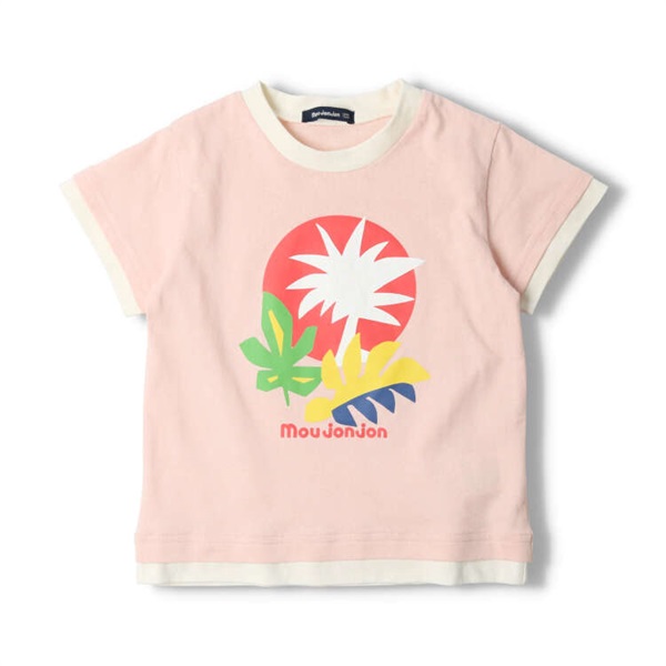 ヤシの木柄ウォーターチェンジ半袖Tシャツ 半袖Tシャツ｜子供服