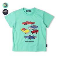 車デザイン半袖Tシャツ