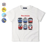 【プチプラ】乗り物プリント半袖Tシャツ