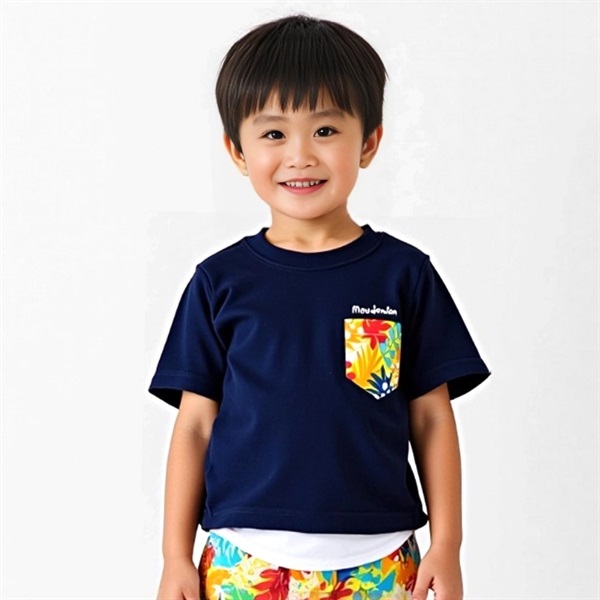 総柄ポケット付き半袖Tシャツ 半袖Tシャツ｜子供服・ベビー服の通販は