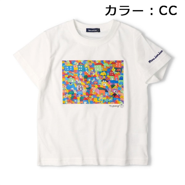 *Neyanosato×moujonjonプリントTシャツ(CC-100cm)